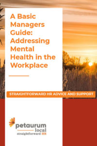Managers Guide to addressing mental health in the workplace