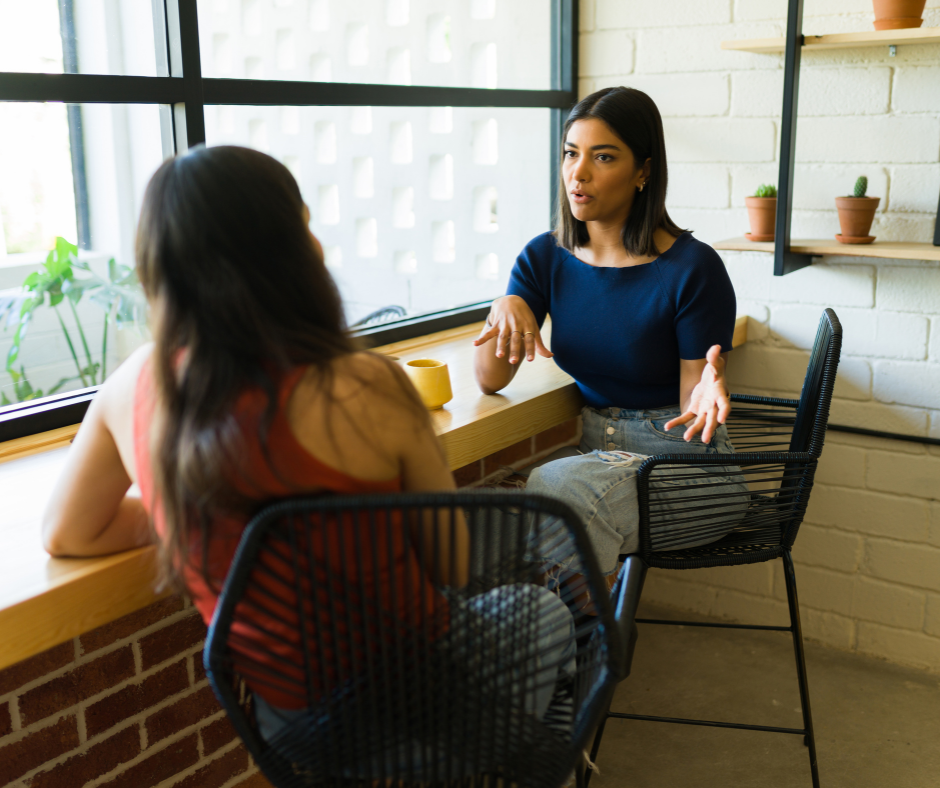 Skilled manager handling a sensitive conversation with employee when preparing for employment law changes